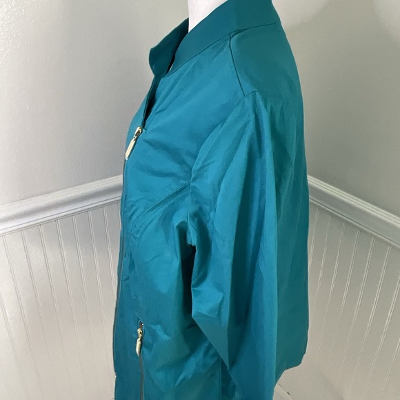 Bob Mackie Wearable Art Vintage Chef Jacket Asymmetrical Full Zip Women Size XL - Picture 5 of 12